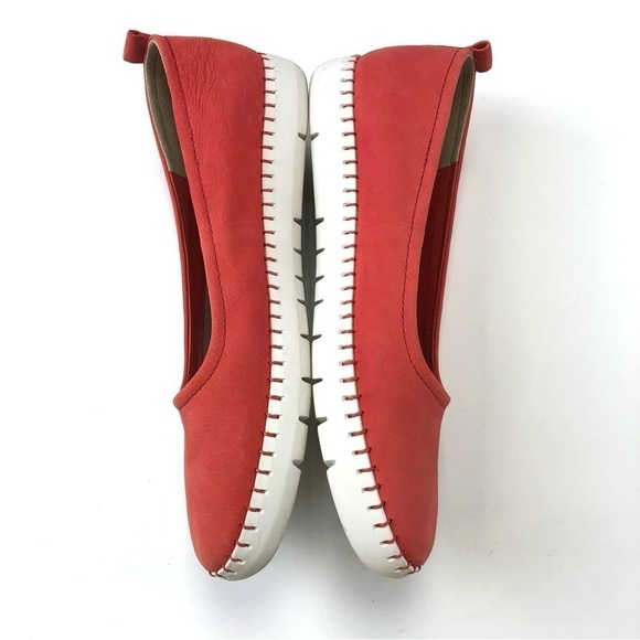 Naturalizer coral slip on runner loafer Size 10M leather upper - Picture 3 of 10